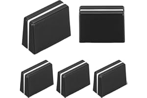 MECCANIXITY Universal Fader Knobs, Black Mixer Fader Caps Slider Potentiometer Replacement Plastic for DJ Controller Mixer Co