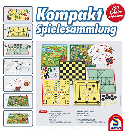 Schmidt Spiele 49188 150er Kompakt Spielesammlung – Bild 4