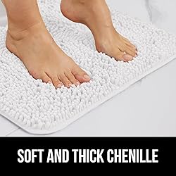 GORILLA GRIP Bathroom Rug Sets 3 Piece, Bath Mat