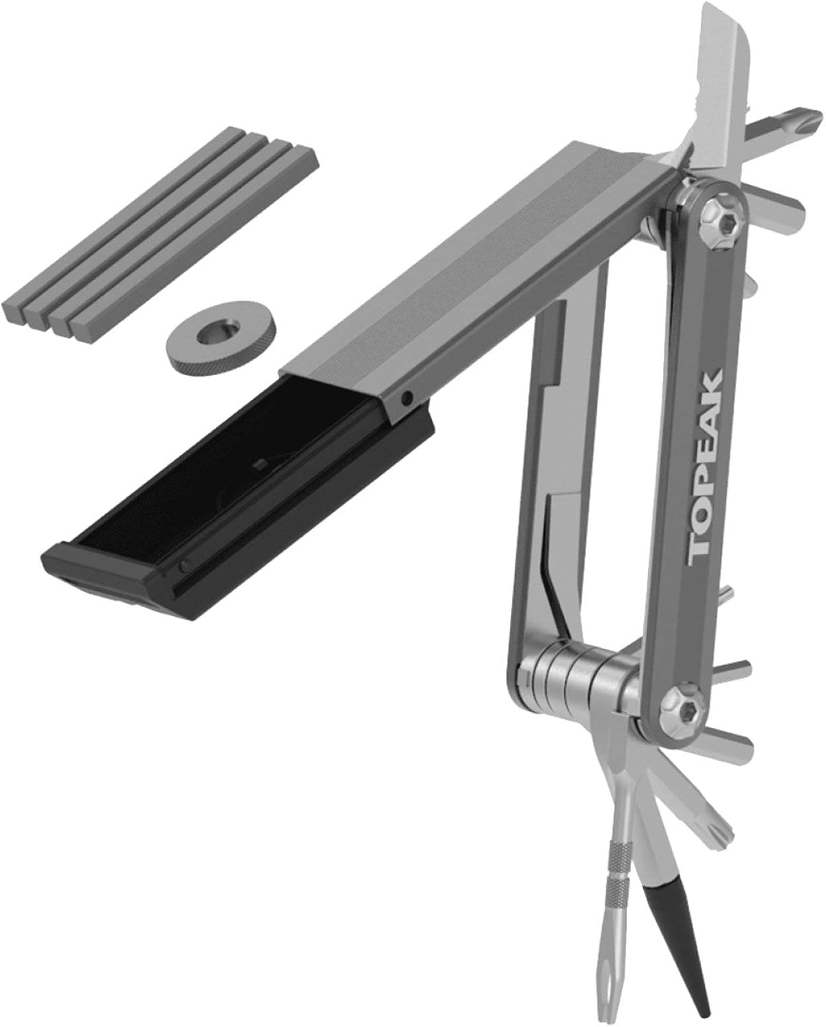 Topeak Tubi 18 Multi Tool with Integrated Tubeless Tyre Functions, Black, 7.6 x 4.1 x 1.8 cm - Image 5