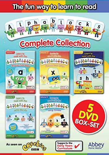 Amazon.com: Learn To Read With Alphablocks - Phonics First Steps