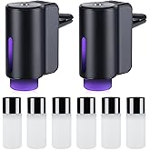 2Pack Car Air Freshener Diffuser, Smart Car Air Freshener, Car Diffuser Air Freshener with Three Adjustable Modes, Car Fresheners Long Lasting