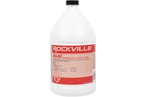 Rockville Gallon Water-Based Haze Machine Fuid Juice/Non-Clog/Long Hang Time (RHF)