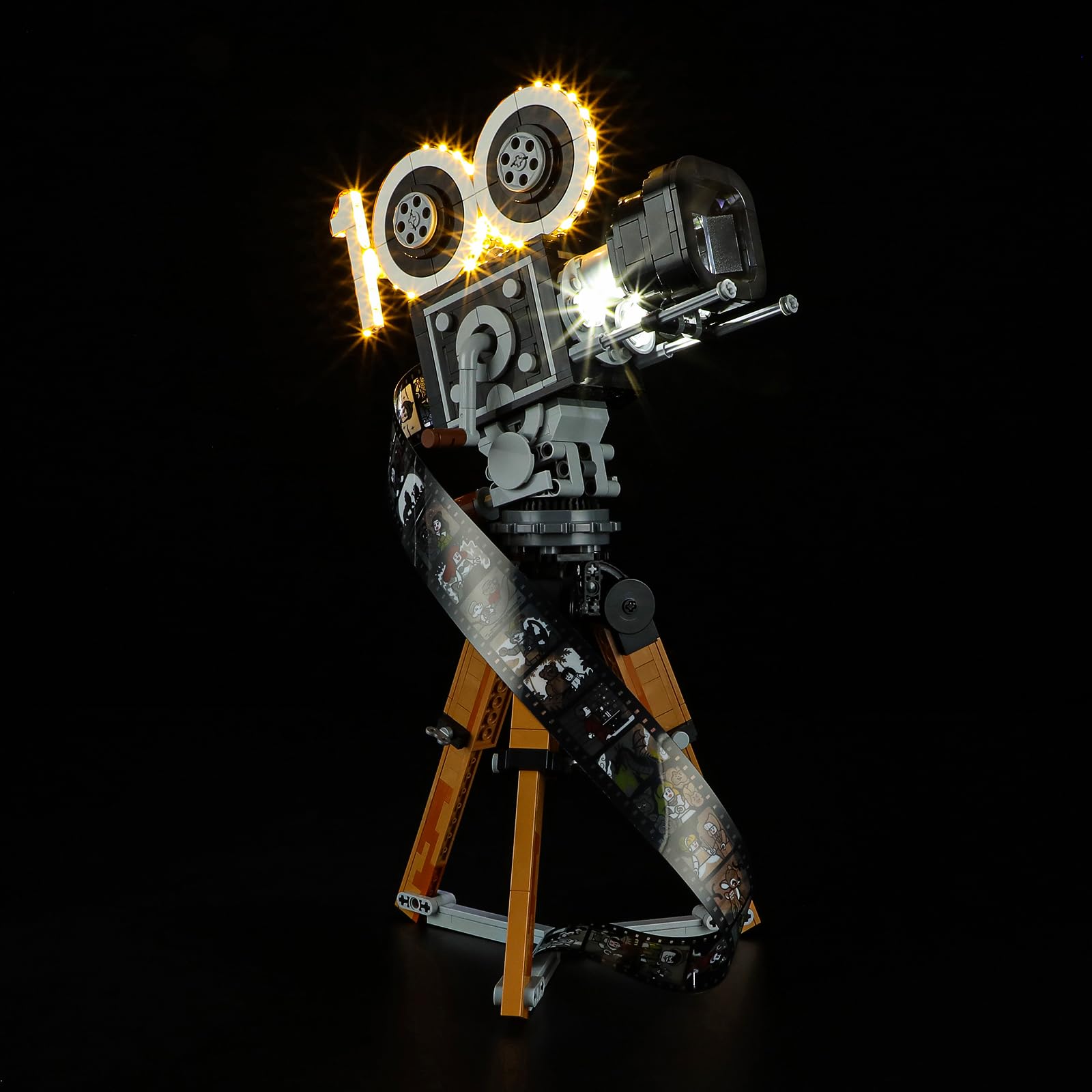 GEAMENT Light Kit Compatible with LEGO Walt Tribute Camera 43230 (Model Set Not Included)