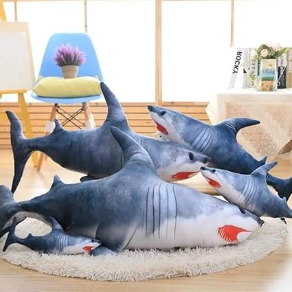 huge stuffed shark