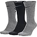 Nike Unisex Dry Cushion Crew Training Socks Multi-Color (900) Large (Mens Shoe Size 8-12)