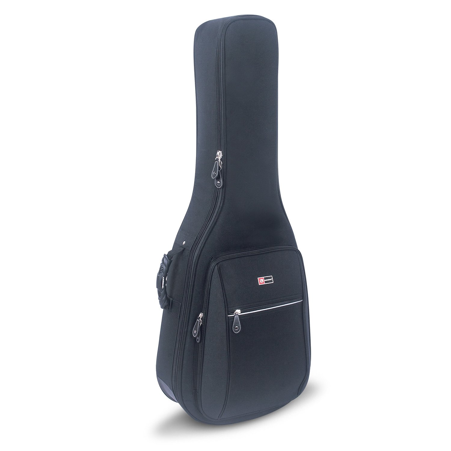 Crossrock CRDG105DBK Case Deluxe Acoustic/ Dreadnought Guitar Gig Bag, Black Best Music Bags