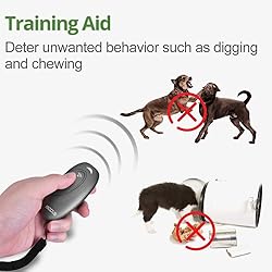 Ultrasonic Dog Barking Deterrent,MODUS 2 in 1 Dog