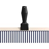 Bon 83-134 Plaster Scarifier 8" Blue Steel Tines Plaster Rake with Plastic Handle Surface Prep Tool