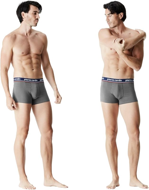 Boxershorts Herren, Unterhosen Männer, 4er-Pack, Schwarz F1 (M)
