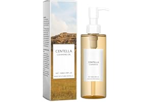 SURELIT Centella Light Cleansing Oil, Gentle Oil Cleanser for Face, Double Cleansing, Lightweight Makeup Remover Hydrating Facial, Gentle Emulsifying Cleanser for Face