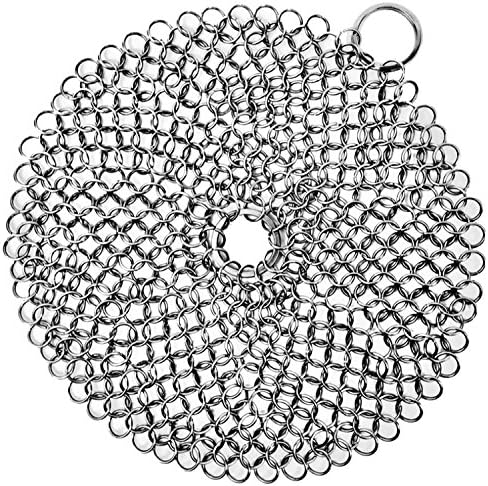 Iron Cleaner 7x7 Inch Stainless Steel Cookware Cleaner (Round)
