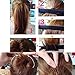 Hisight 2pcs Fashion Hair Styling Disk Hair , Donut Former Foam DIY Tool (brown)