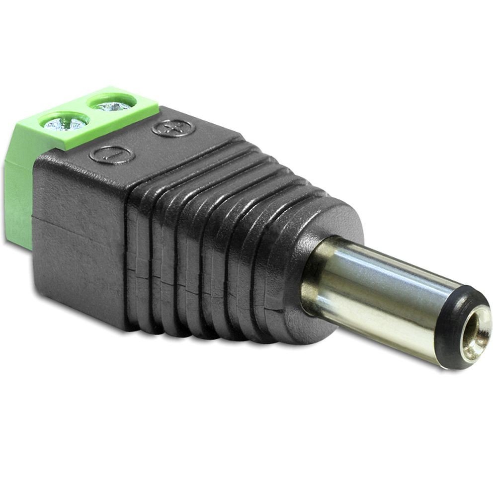 DeLock Adaptor Terminal Block > DC 2,1 x 5,5 mm Ste