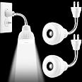 thumbnail image 2 of Motion-Activated LED Night Light - Plug-In Wall Sensor Lamp For Hallway/Stairs - 23 LED 2 of 2