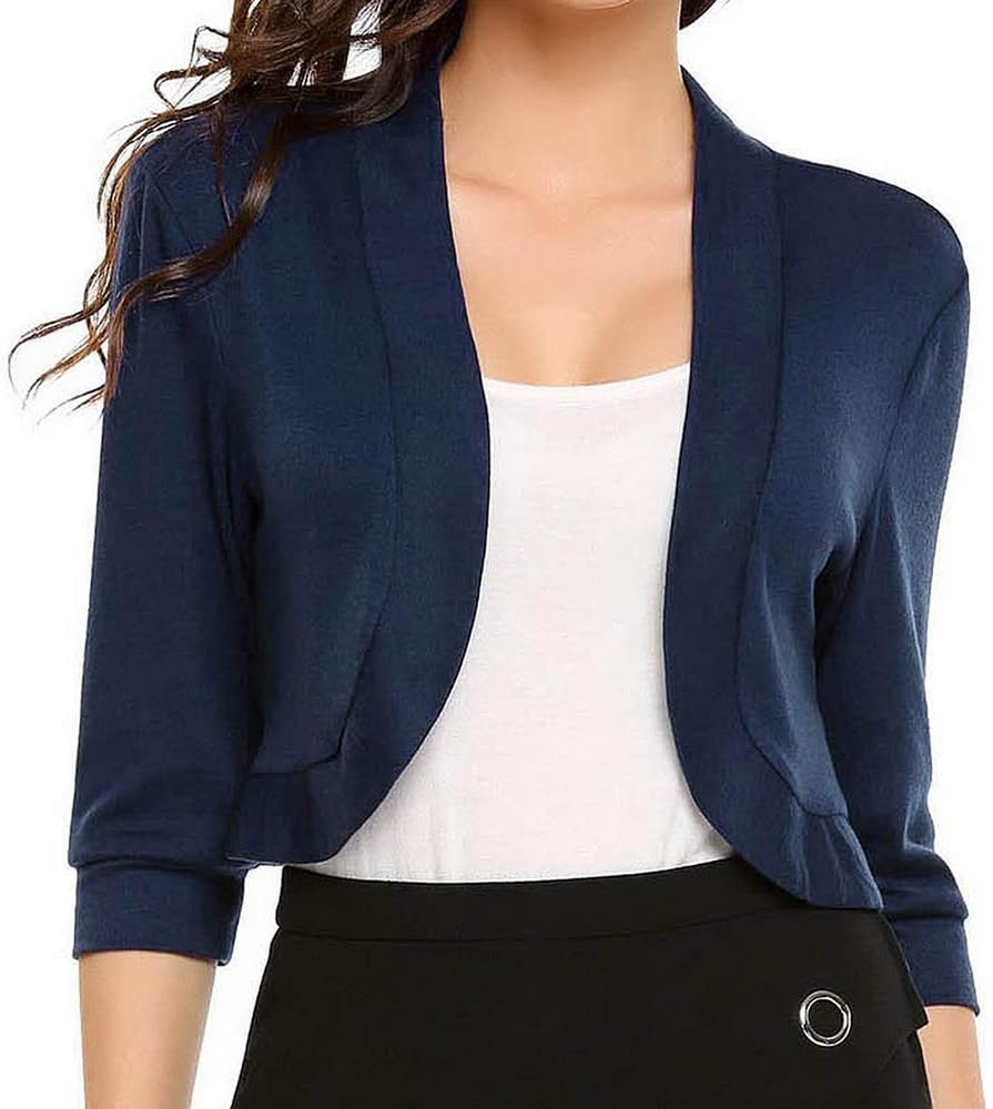 UNibelle Women Casual Blazer Work Office Business Jacket Long Sleeve Suit Jacket