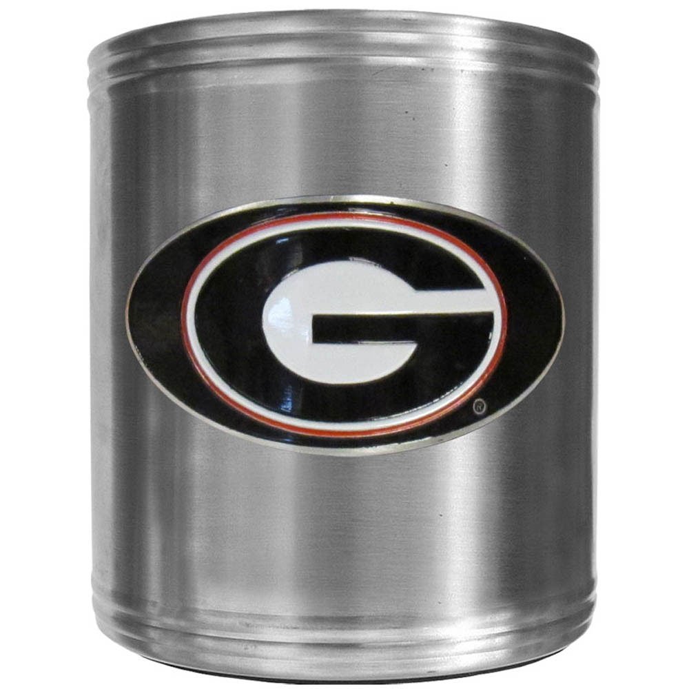 Siskiyou NCAA Georgia Bulldogs Steel Can Cooler