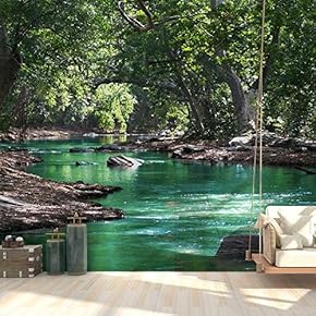 Wall Mural Landscape Removable Wallpaper Wall Sticker for Bedroom Living Room - 66x96 inches