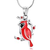 Minicremation Glass Crystal Ladybug Cremation Ash Jewelry Charm Mens Spider shape Urn Necklace for Women Keepsake Memorial Pendant Jewelry Ashes
