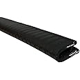 Edge Trim Black, Fits Edge up to 1/16 inch, Length 25 Feet (7.65 Meter)