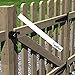 TamBee Shed Door Hinges T-Strap Gate Hinges Barn Door Hinges Outdoor Heavy Duty Hinge Wrought Hardware for Wooden Fences(8Inch 4PCS)