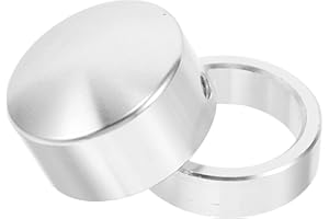 Roleader Aluminum Alloy Handle Covers 2Pcs for Gym Strength Training Equipment with 1-Inch Tube End Caps for