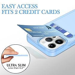 Petocase for iPhone 14 Pro Wallet Case Card Holder