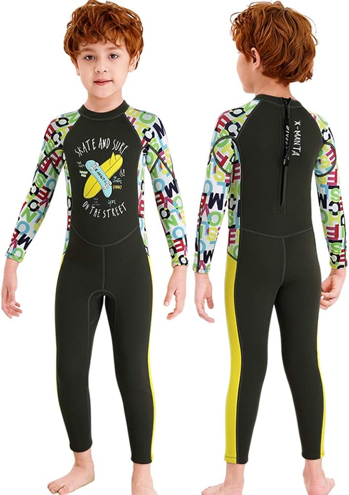 kids neoprene swimsuit
