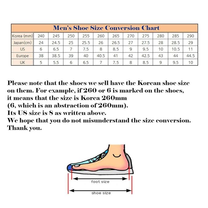 280 korean shoe size to us