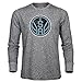 MAJESTIC THREADS Men's NBA Premium Triblend Long Sleeve Tee, Heather Grey, Large