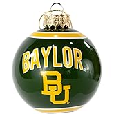 FOCO Baylor University– Collector's Edition Baylor Bears Ornament – Represent Bruiser and Show Your Big 12 Spirit with Officially Licensed Holiday Fan Decorations