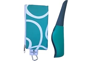 Tinkle Belle Female Urination Device/Portable Urinal with Case -Stand to Pee While Staying Fully Clothed. Easy, Compact, Reliable for Hiking/Camping/Travel/Concerts/Festivals/Dirty Toilets