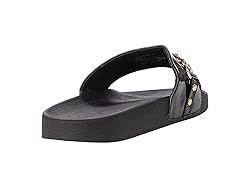 bebe Faline Black/Grey Leopard 7 M