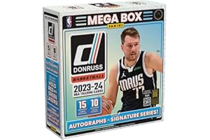 PANINI PRIZM 2023-24 Panini Donruss Basketball Trading Cards Mega Box - 10 Packs - 150 Cards per Box