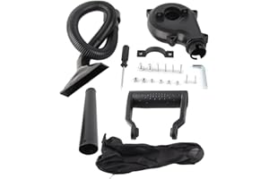 Xnferty Angle Grinder to Blower Adapter Set, Angle Grinder Converted Into Blower Vacuum Cleaner, 2 in 1 Multi Functional Angle Grinder with Handle for Garden Garage Car Woodworking(#1)