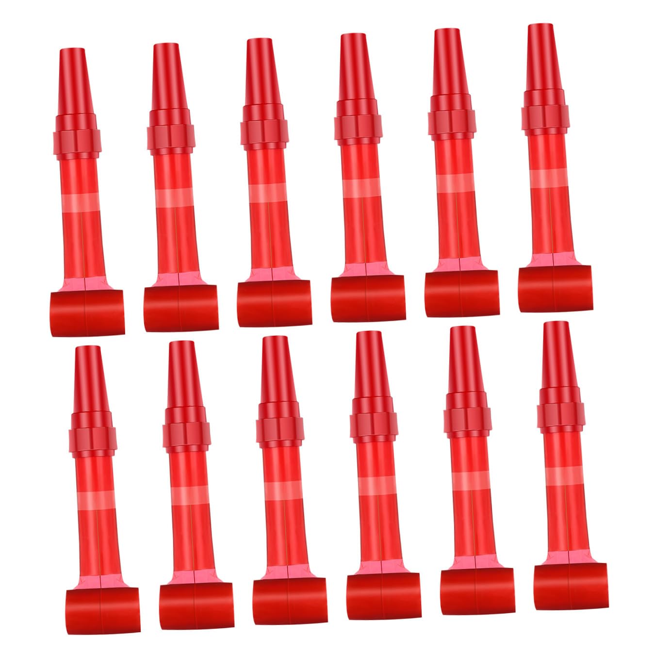 SOLUSTRE 20pcs Funny Party Blowouts Blowers Frog Tongue Sticking Whistle Toys Noise Maker Tube Toys Birthday Party Favors Festival Decorations