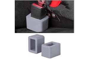 TSUGAMI 2 Pack Seat Belt Buckle Holder, Easy Access to The Buckles of Rear Seats, Silicone Seat Belt Buckle Booster Suitable 