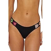 Isabella Rose Women's 1969 Cali Bikini Bottom, Cheeky Coverage, Swimwear Separates