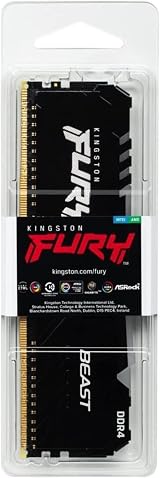 Kingston FURY Beast RGB 8GB DDR4 3600MT/s CL17 Desktop Memory Single Stick view 4
