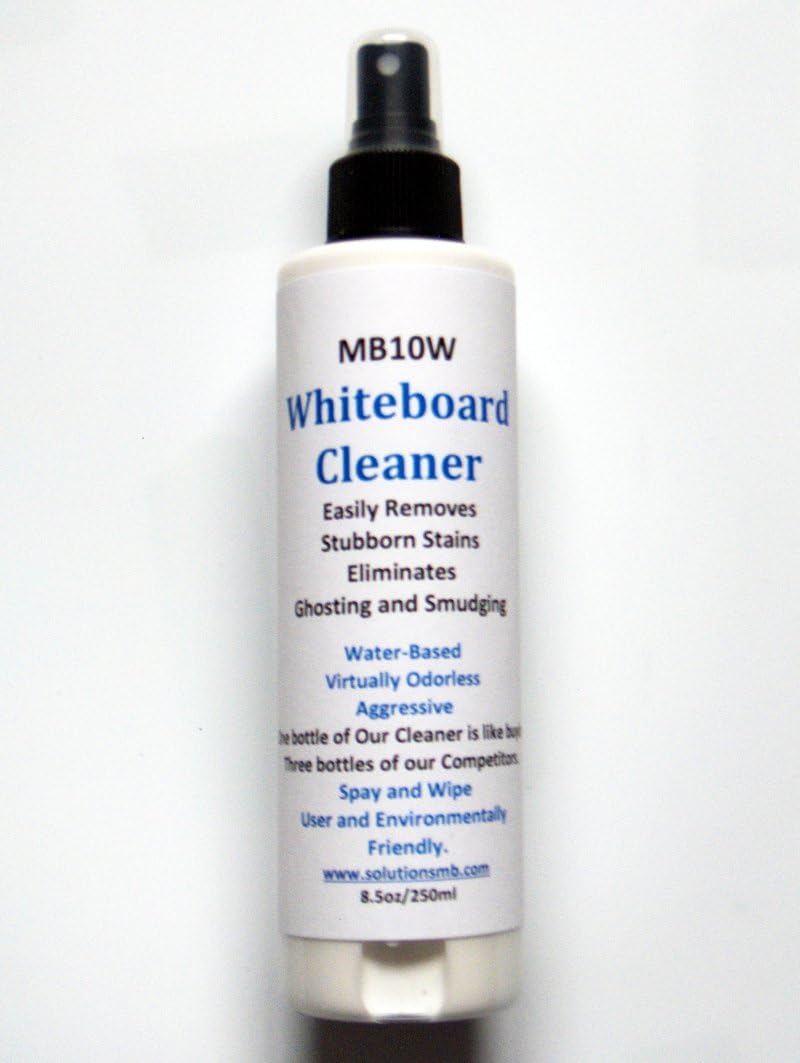 Industrial- Non Toxic- Odorless Whiteboard Cleaner MB10W - 250ml/8 oz