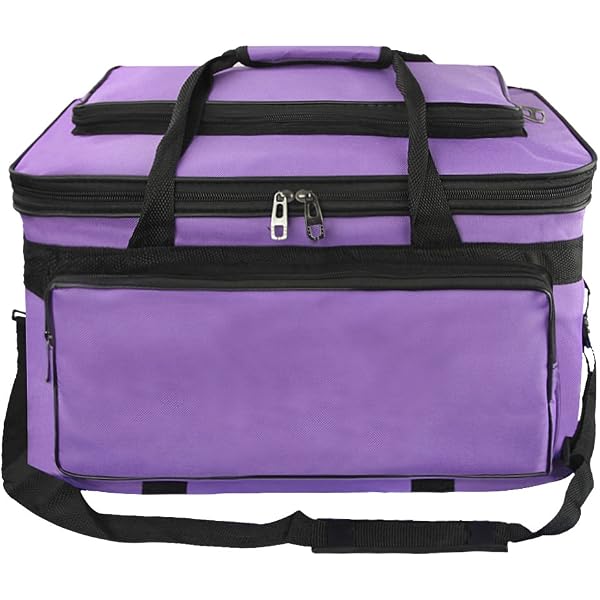 Amazon.com : Large Capacity Art Supply Storage Bag with Straps
