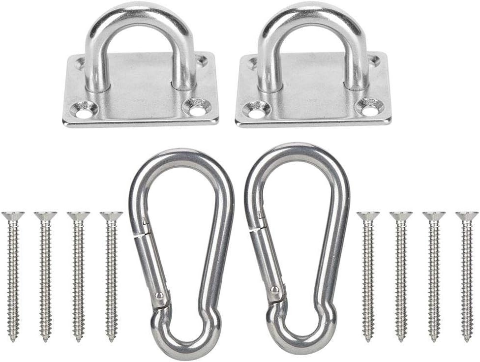 Vbestlife Anillo de Placa Colgante de Yoga, Montaje en Techo de Acero