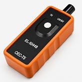 AICEL TPMS Relearn Tool EL-50448 for GM Tire Pressure Sensor, Orange | TPMS relearn tool, EL-50448 sensor activation, Tire pressure reset, GM vehicle programming, Auto diagnostic accessory
