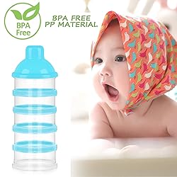 Accmor Formula Dispenser On The Go, 5 Compartments
