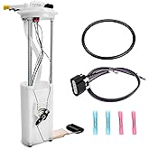 Electric Fuel Pump Assembly w/Level Sensor & Sending Unit Compatible with 1996 Chevy S10, GMC Sonoma (4.3L V6), Replaces E3920M