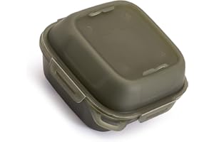 PILULY Practical 4 Compartment Eggs Container with Shockproof Silicone Protections Eggs Holder for Outdoor Camping Picnics