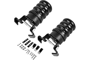 Flynsu 2-Pack TSS-107-47 Trailer Spring-Over Axle Configuration, 5000-8000 lbs GAWR, Trailer Auxiliary Springs, 1000 lbs Capacity at 50% Compression, Trailer Air Helper Springs