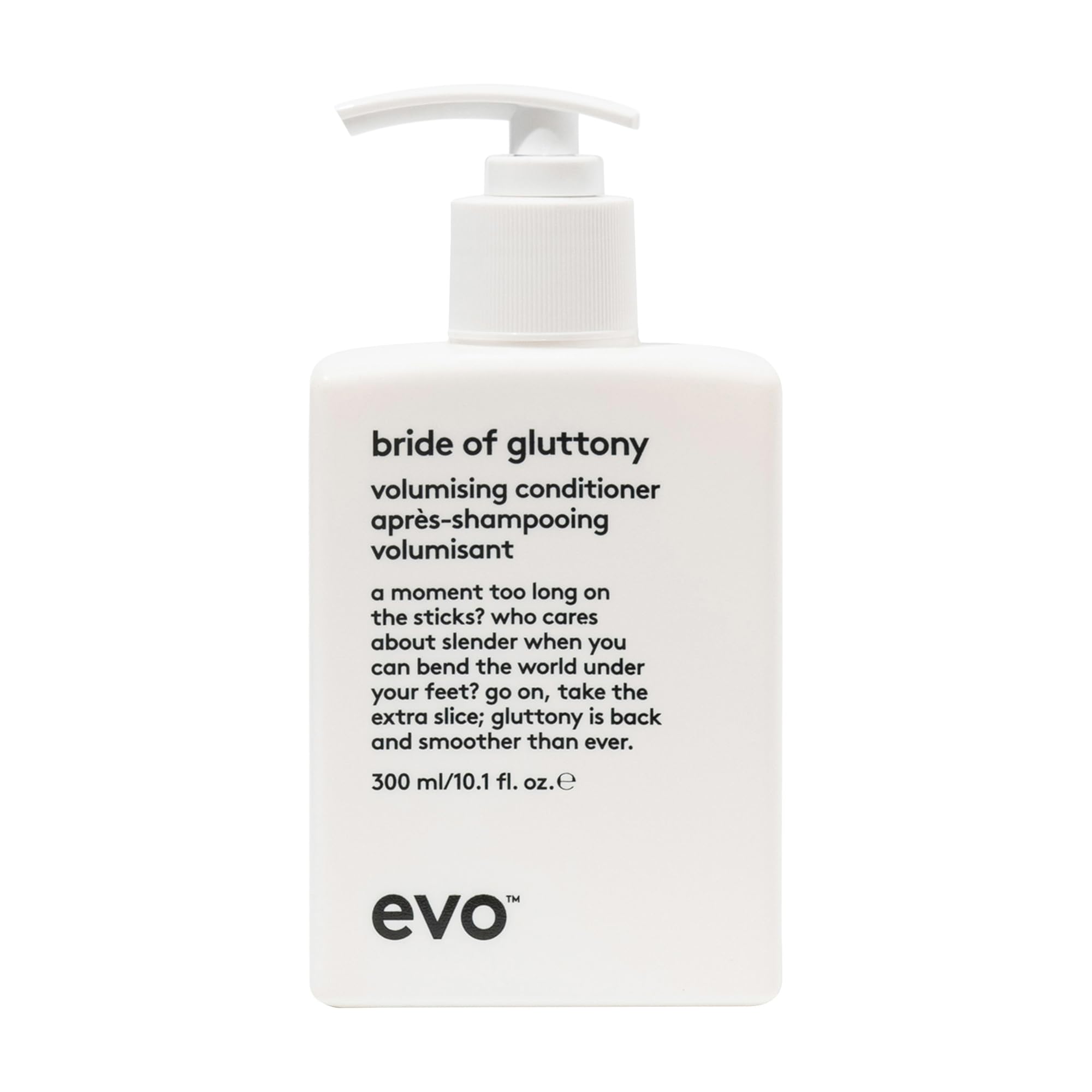 Evo Bride of Gluttony Volumising Conditioner for Fine Hair - Lightweight, Colour Safe & Vegan -300 mL