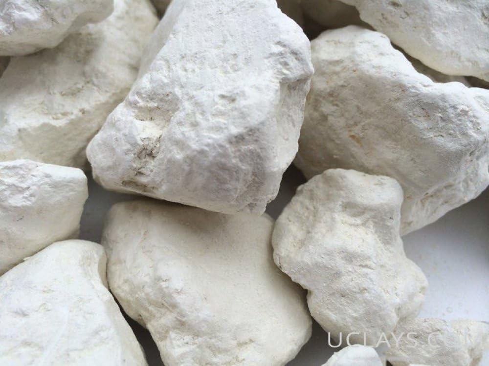 Amazon Com White Edible Clay Chunks Natural For Eating Edible Clay White Dirt 4 Oz 113 G