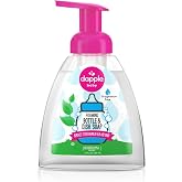 Dapple Baby - Fragrance-Free Foaming Baby Bottle &amp; Dish Soap - 13 fl oz | Cleans Bottles, Sippy Cups, Pacifiers, Breast Pumps, &amp; More, Gently Removes Milk Film &amp; Odors, Fragrance Free